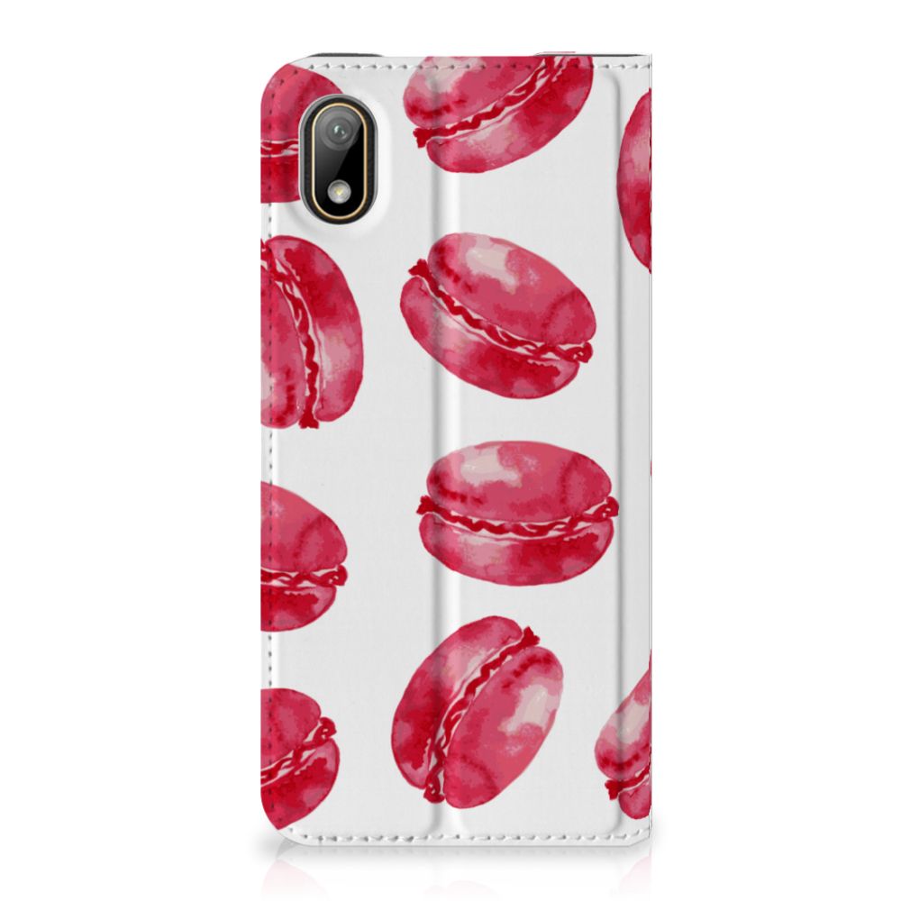 Huawei Y5 (2019) Flip Style Cover Pink Macarons