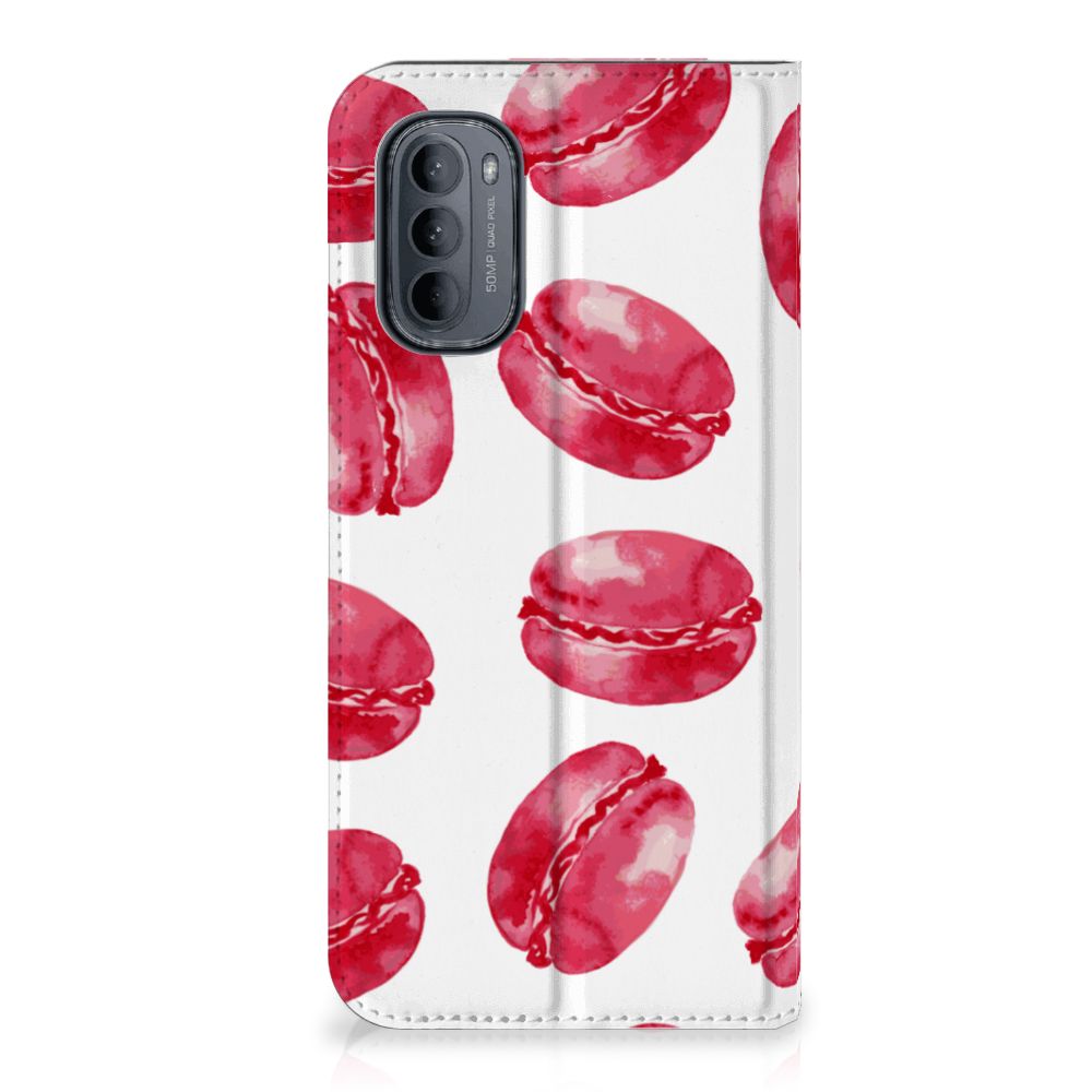 Motorola Moto G31 | G41 Flip Style Cover Pink Macarons