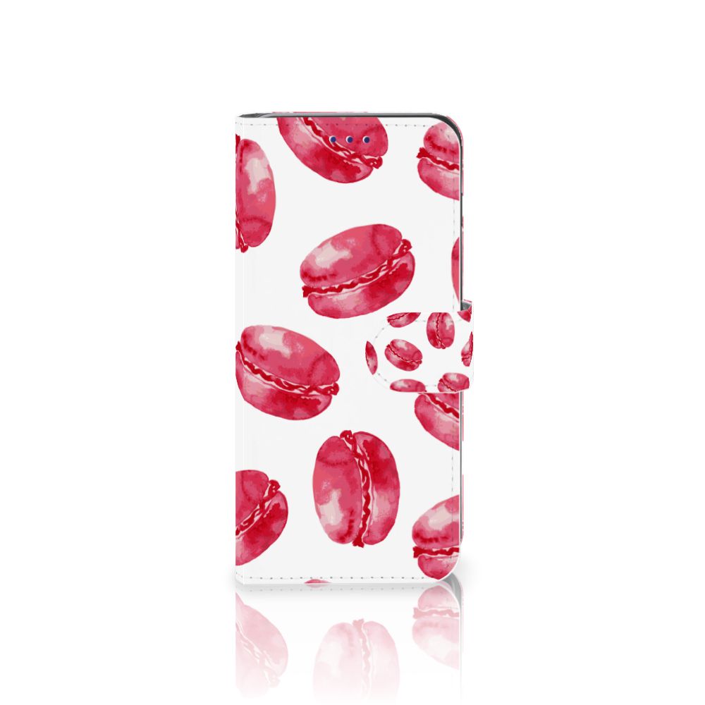 Samsung Galaxy S10 Book Cover Pink Macarons
