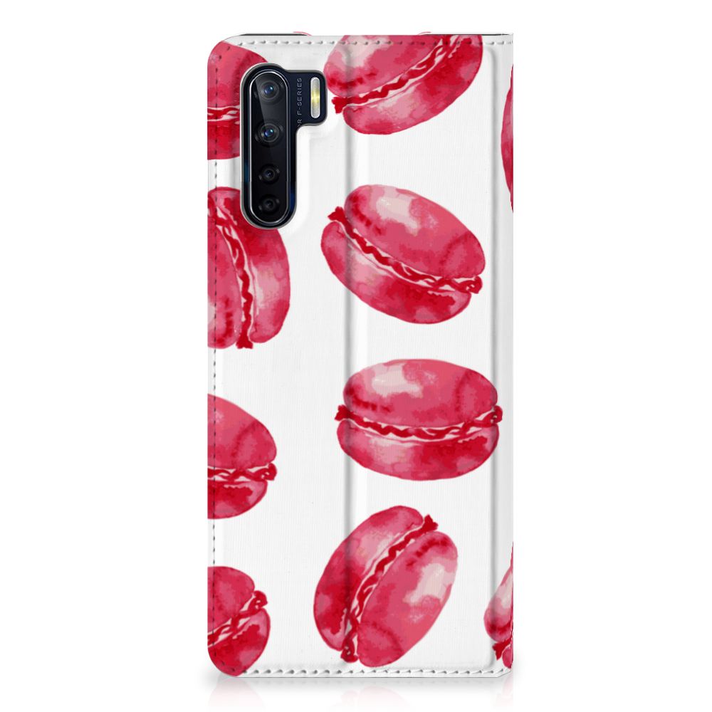 OPPO Reno3 | A91 Flip Style Cover Pink Macarons