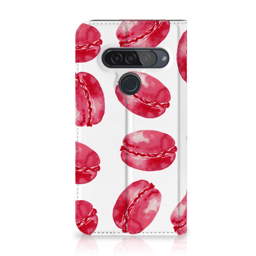 LG G8s Thinq Flip Style Cover Pink Macarons