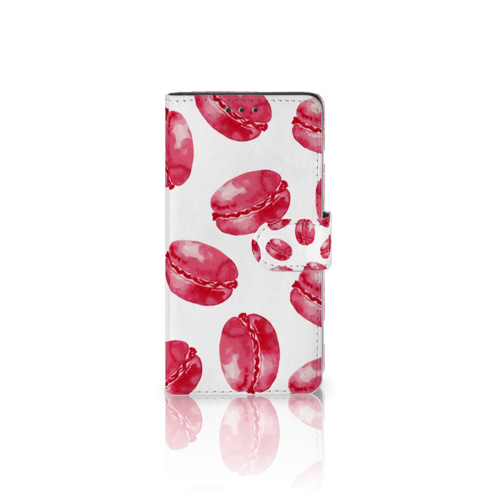 Sony Xperia Z3 Book Cover Pink Macarons