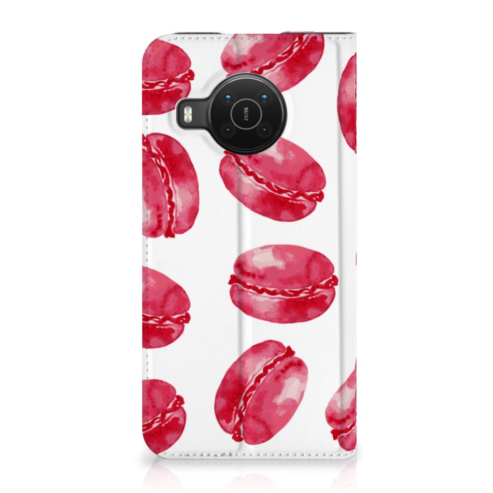 Nokia X20 | X10 Flip Style Cover Pink Macarons