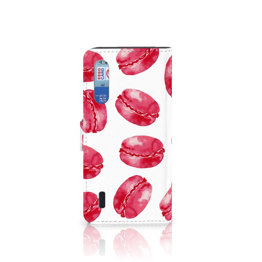 Xiaomi Mi 9 Lite Book Cover Pink Macarons