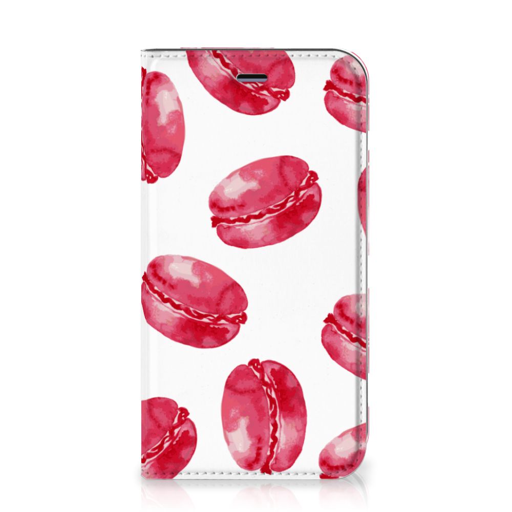 Apple iPhone 11 Flip Style Cover Pink Macarons