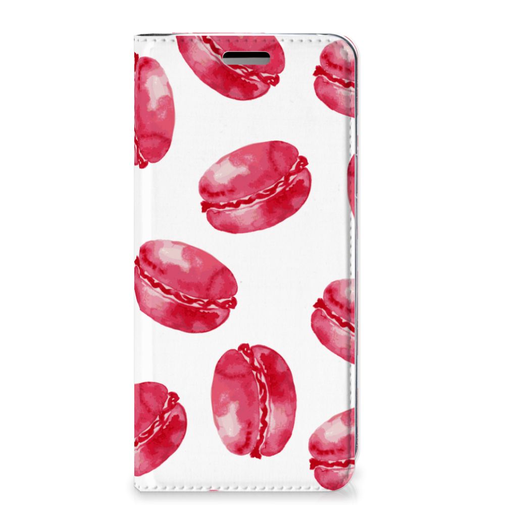 Samsung Galaxy S9 Flip Style Cover Pink Macarons
