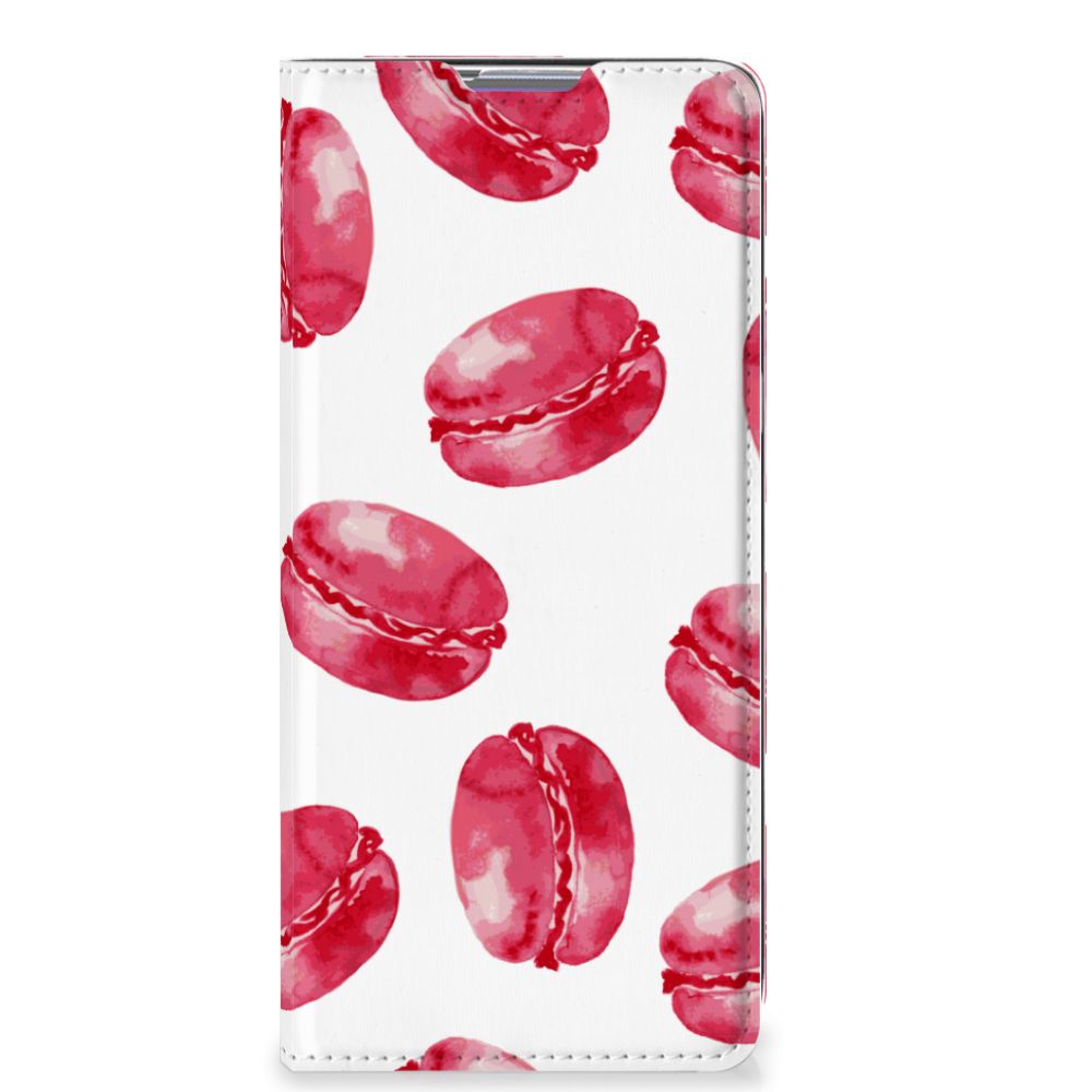 OnePlus 8 Flip Style Cover Pink Macarons