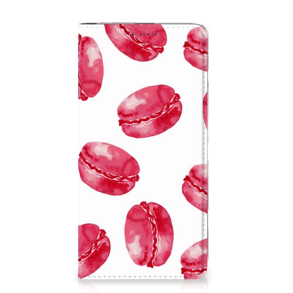 Samsung Galaxy A20e Flip Style Cover Pink Macarons