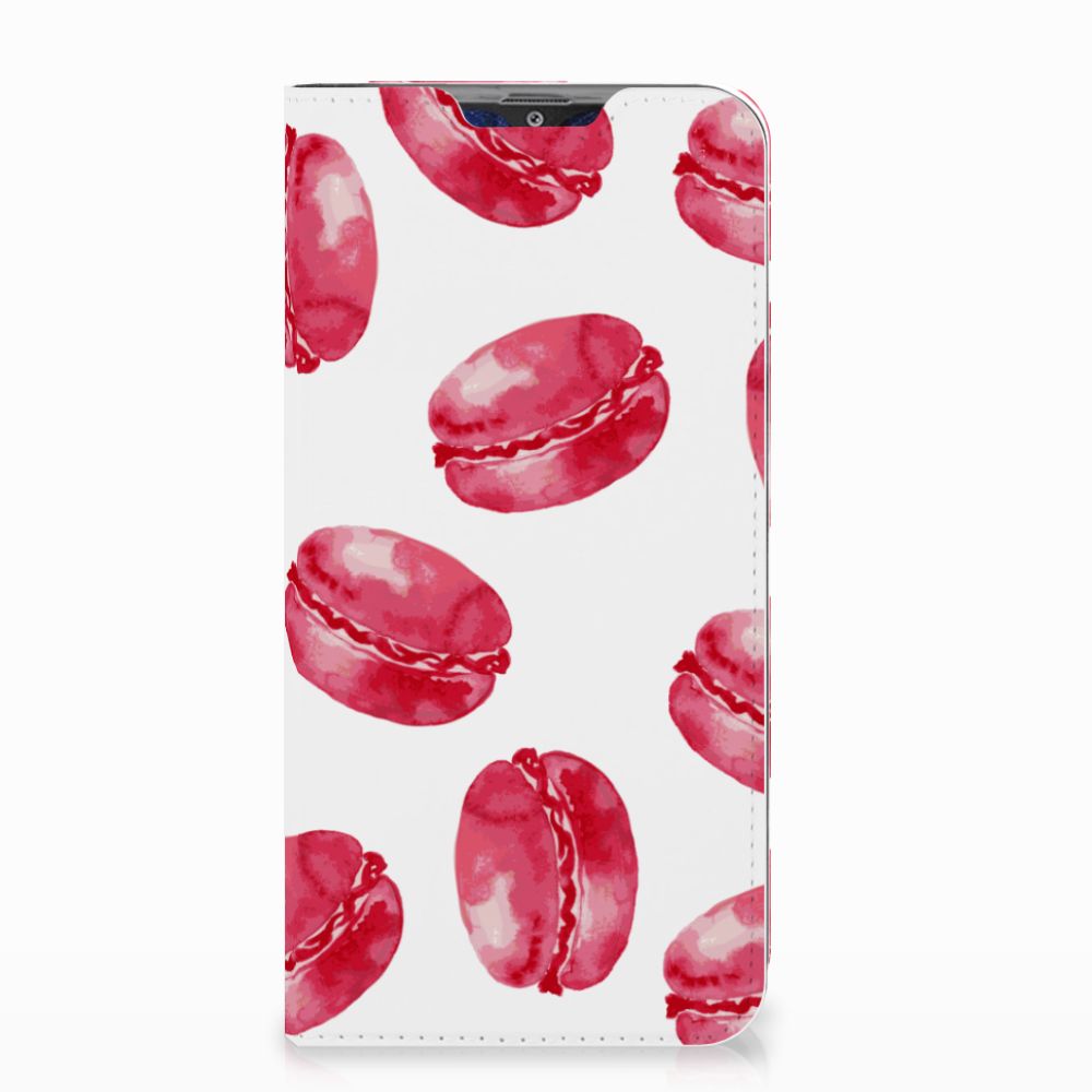 Samsung Galaxy A30 Flip Style Cover Pink Macarons