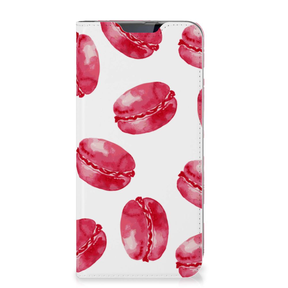 Samsung Galaxy A60 Flip Style Cover Pink Macarons