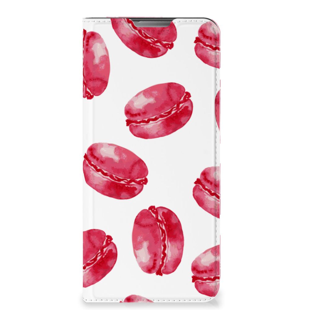 OnePlus Nord Flip Style Cover Pink Macarons