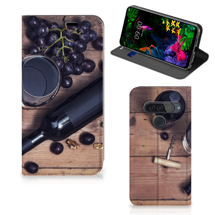 LG G8s Thinq Flip Style Cover Wijn