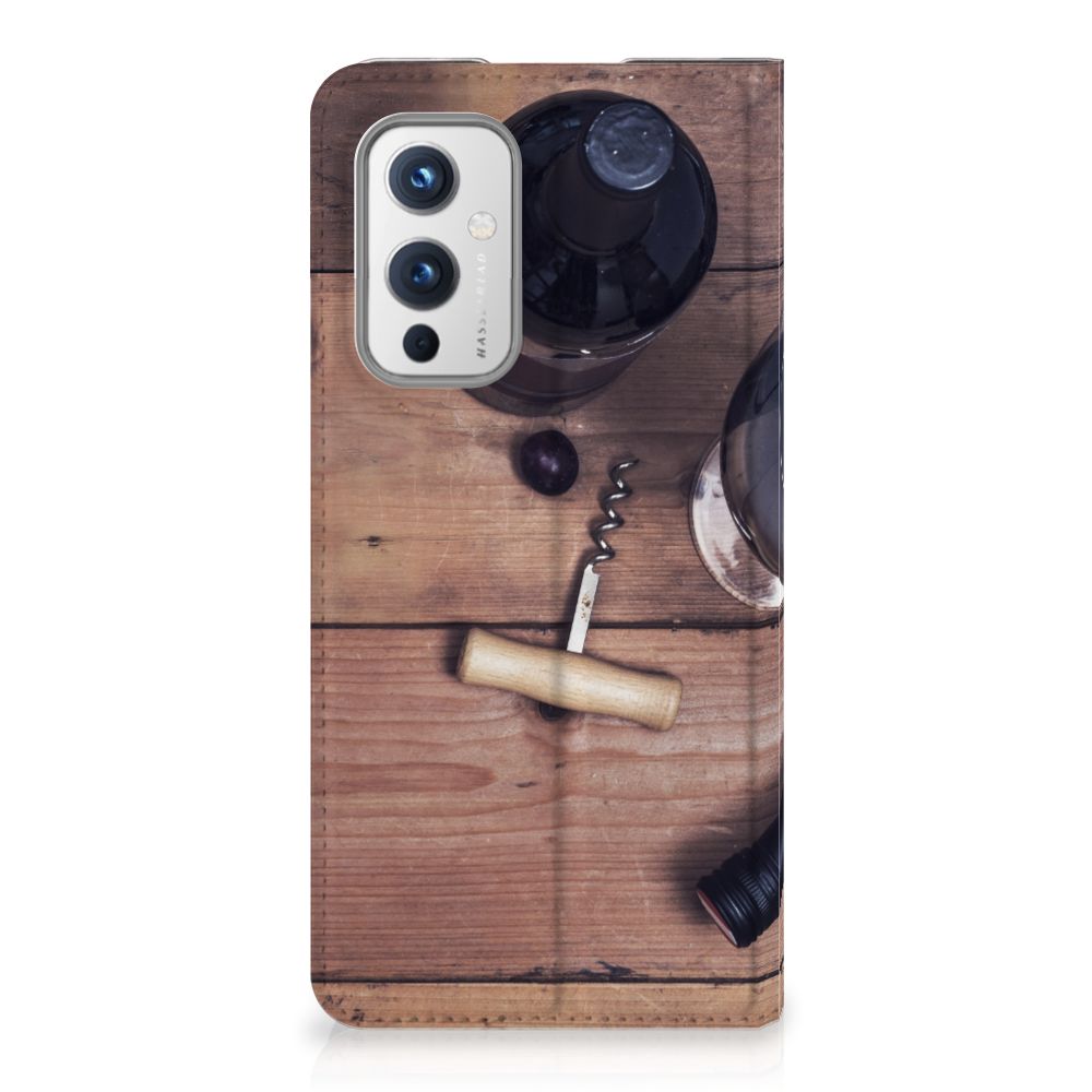 OnePlus 9 Flip Style Cover Wijn
