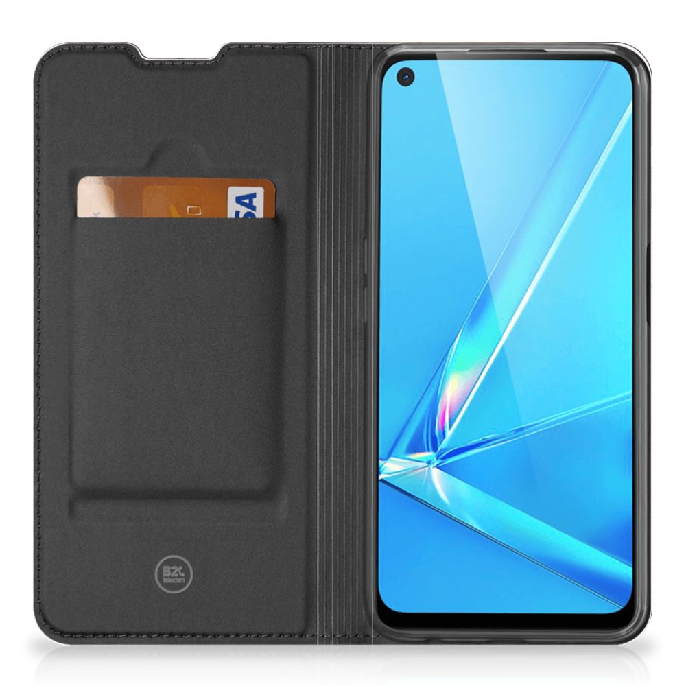 OPPO A52 | A72 Flip Style Cover Wijn