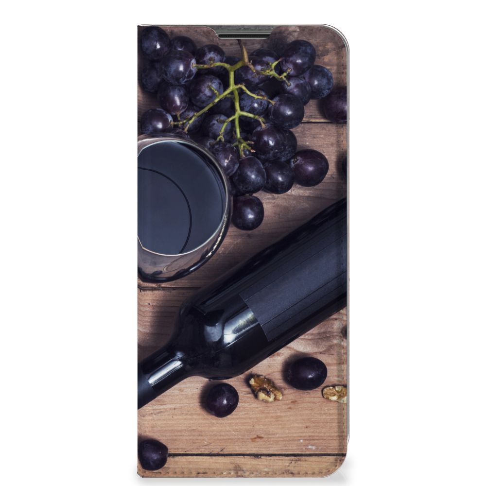Nokia G50 Flip Style Cover Wijn