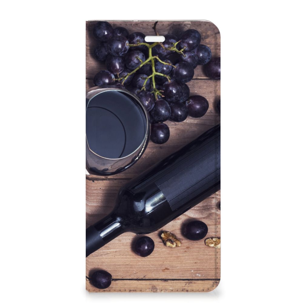 Huawei P10 Plus Flip Style Cover Wijn