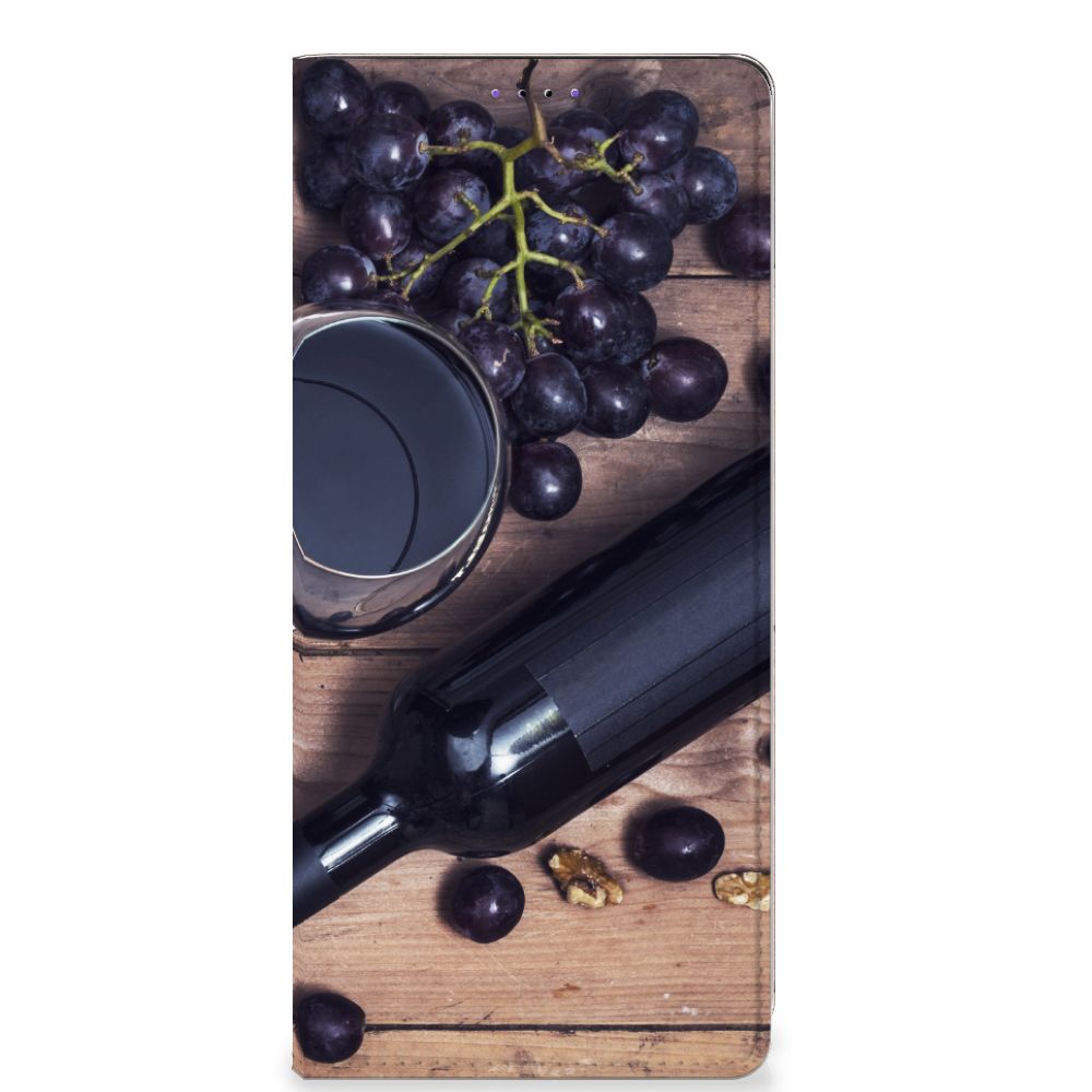 Samsung Galaxy A22 5G Flip Style Cover Wijn