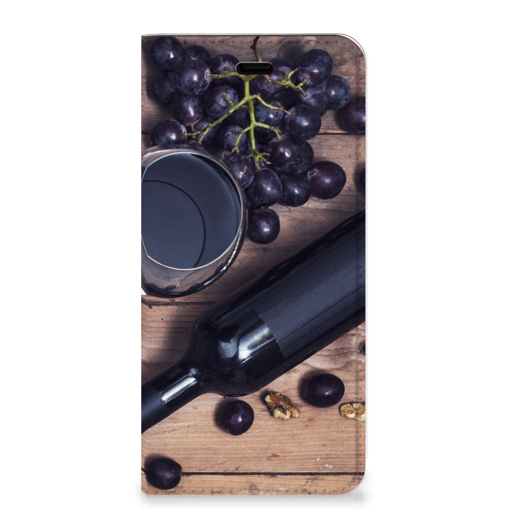 Huawei P10 Flip Style Cover Wijn