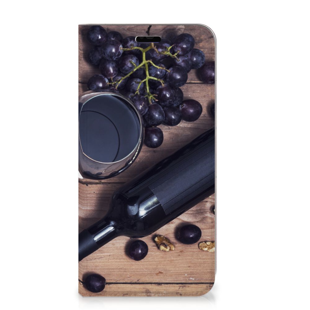 Huawei P Smart Plus Flip Style Cover Wijn