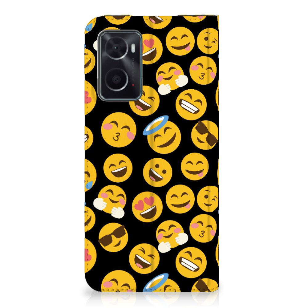 OPPO A96 | A76 Hoesje met Magneet Emoji