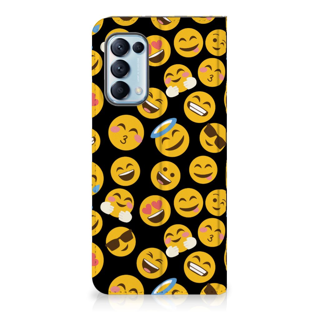 OPPO Find X3 Lite Hoesje met Magneet Emoji