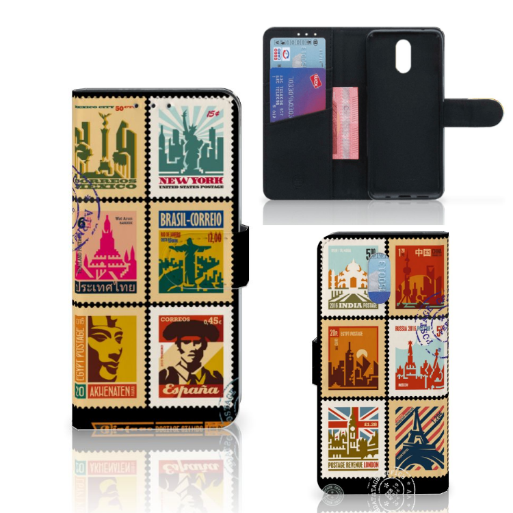 Nokia 2.3 Flip Cover Postzegels