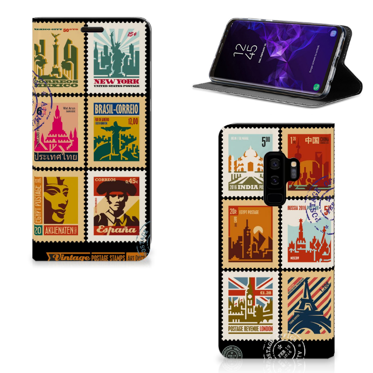 Samsung Galaxy S9 Plus Book Cover Postzegels