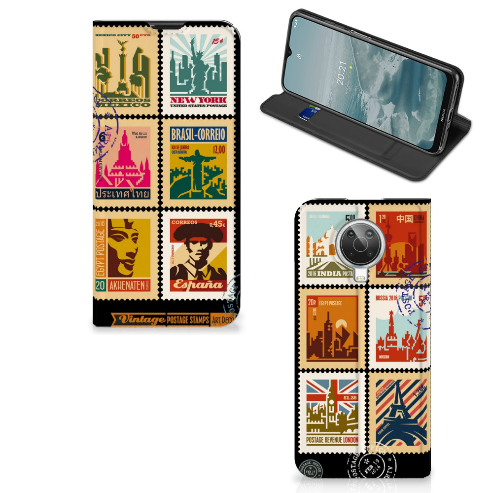 Nokia G10 | G20 Book Cover Postzegels