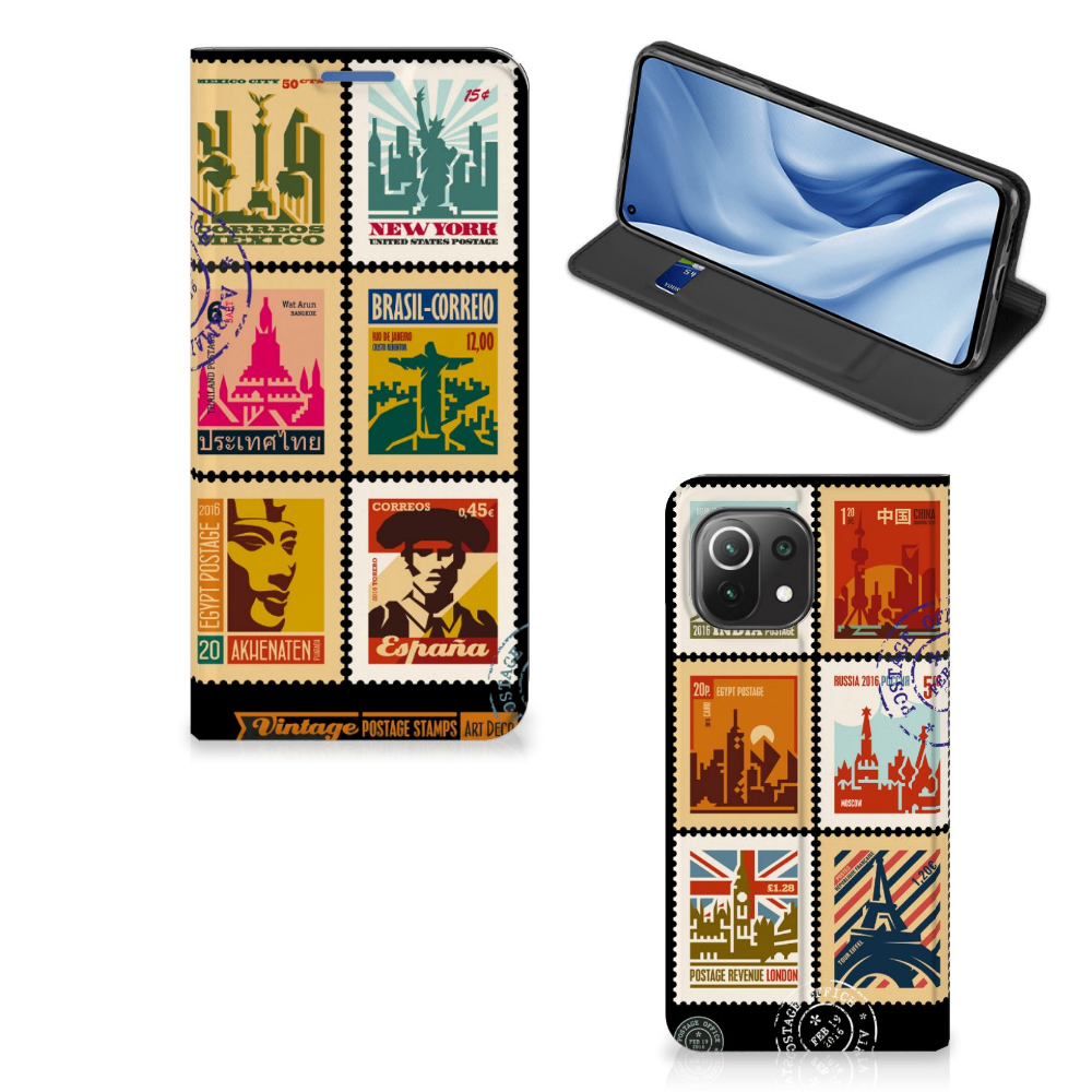 Xiaomi 11 Lite NE 5G | Mi 11 Lite Book Cover Postzegels