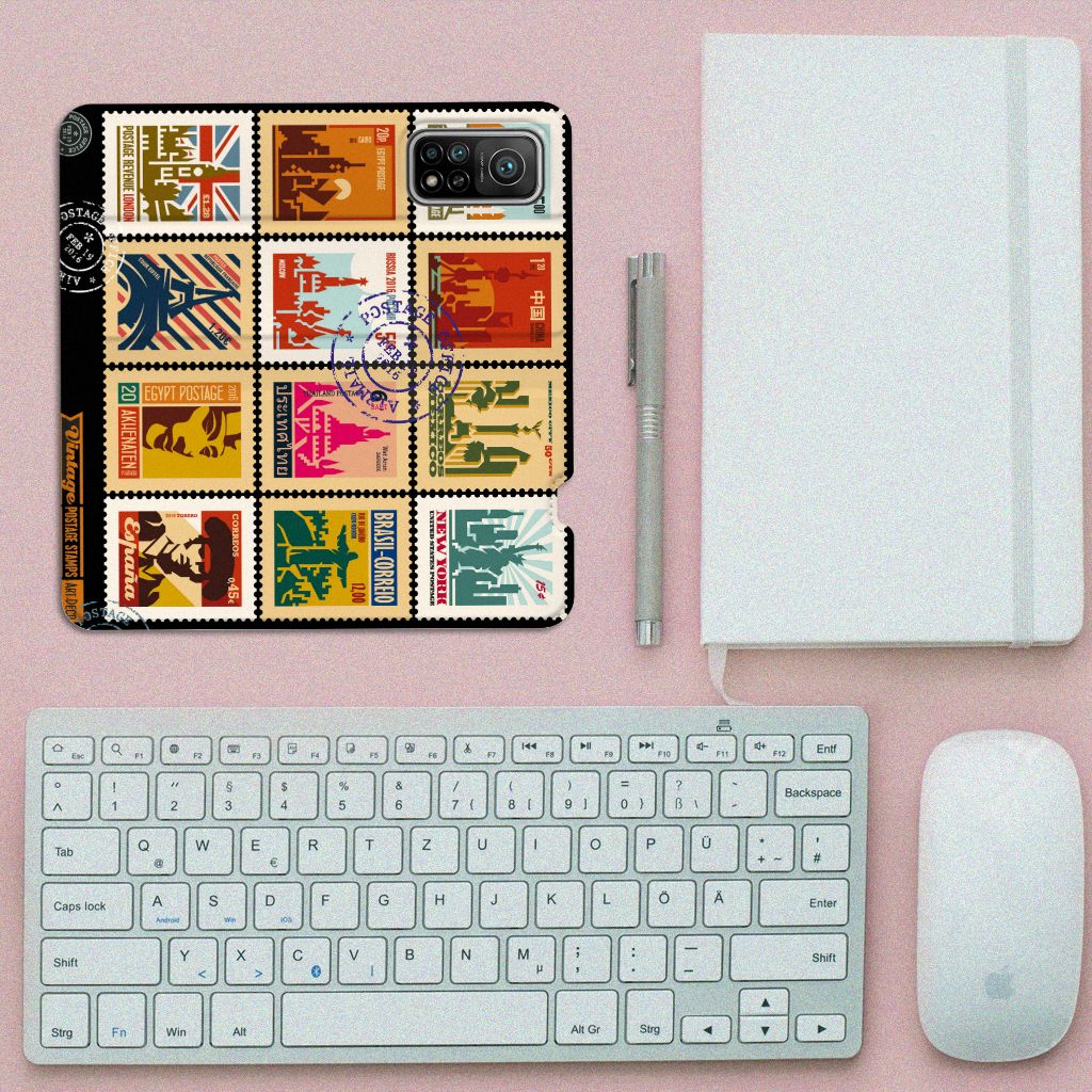 Xiaomi Mi 10T | 10T Pro Book Cover Postzegels