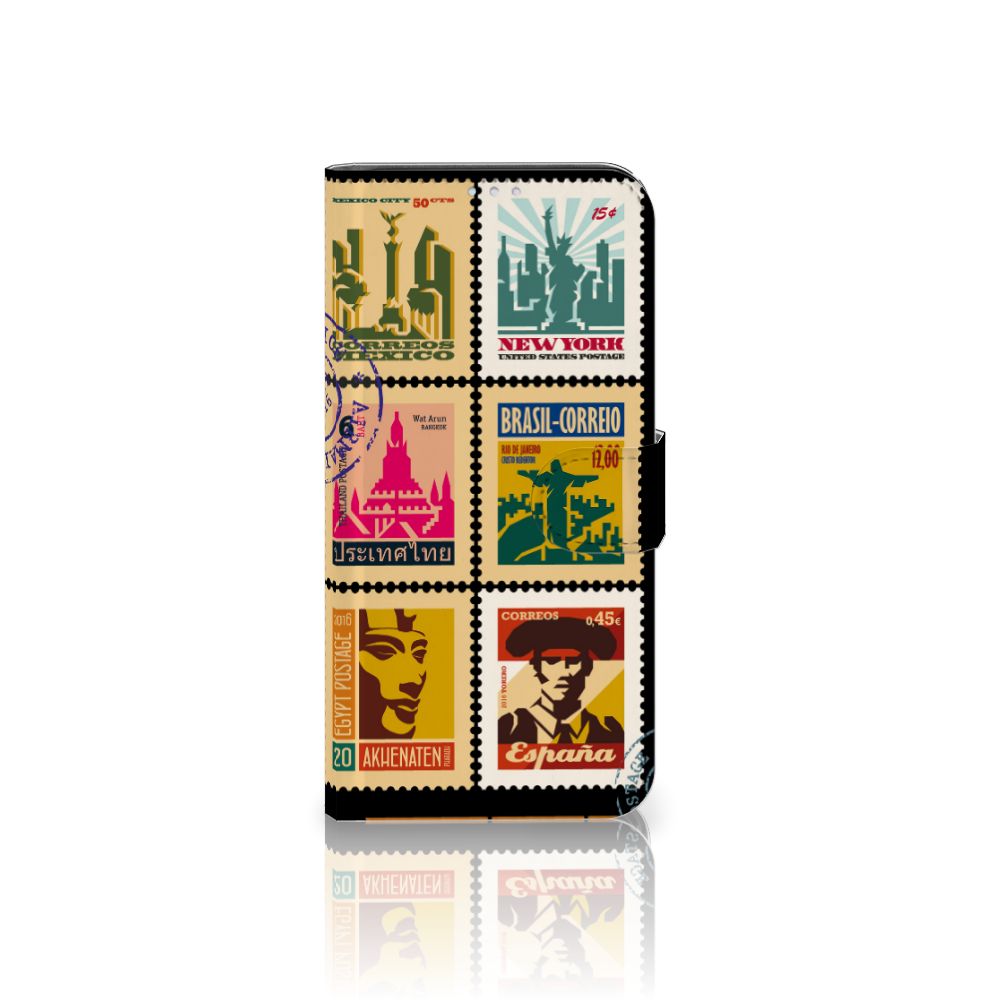 Motorola G8 Power Flip Cover Postzegels