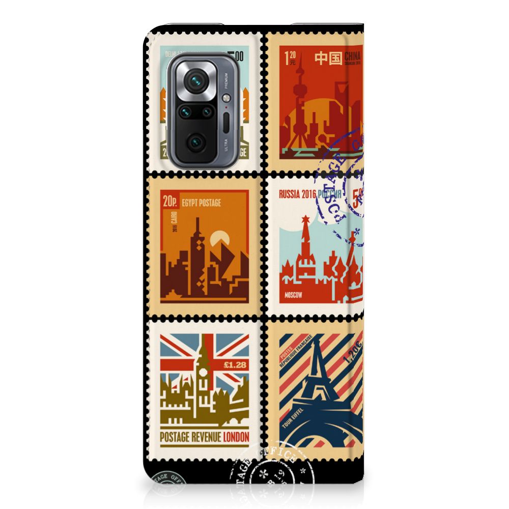 Xiaomi Redmi Note 10 Pro Book Cover Postzegels