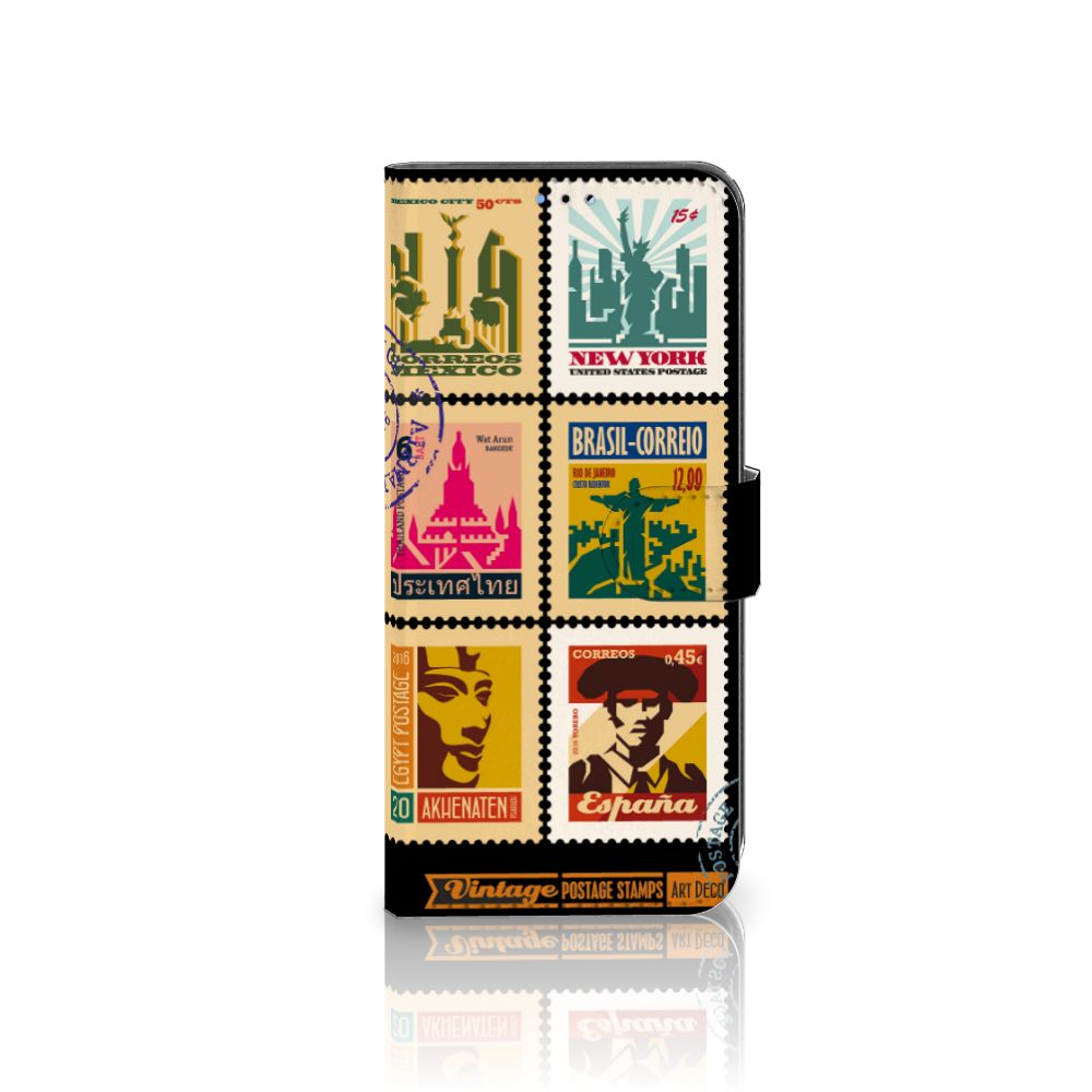 OPPO A16/A16s/A54s Flip Cover Postzegels