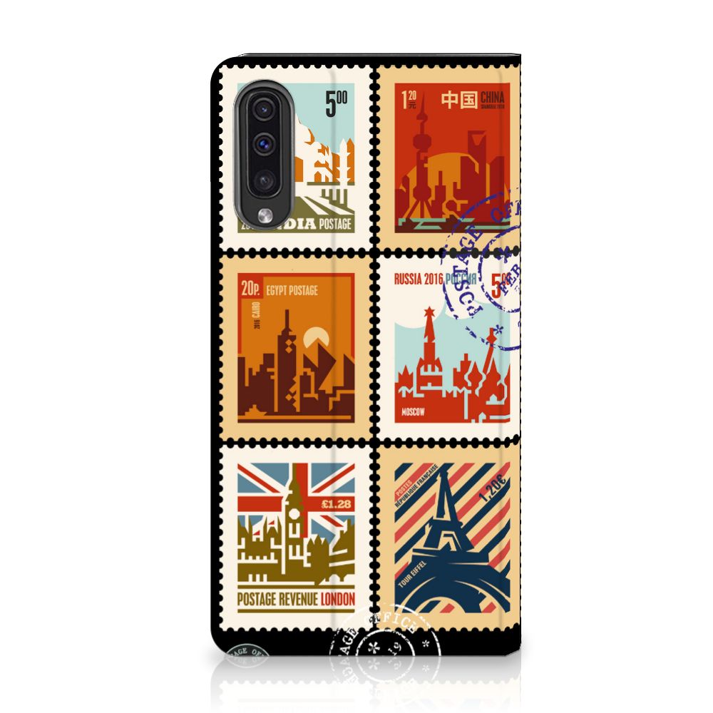 Samsung Galaxy A50 Book Cover Postzegels