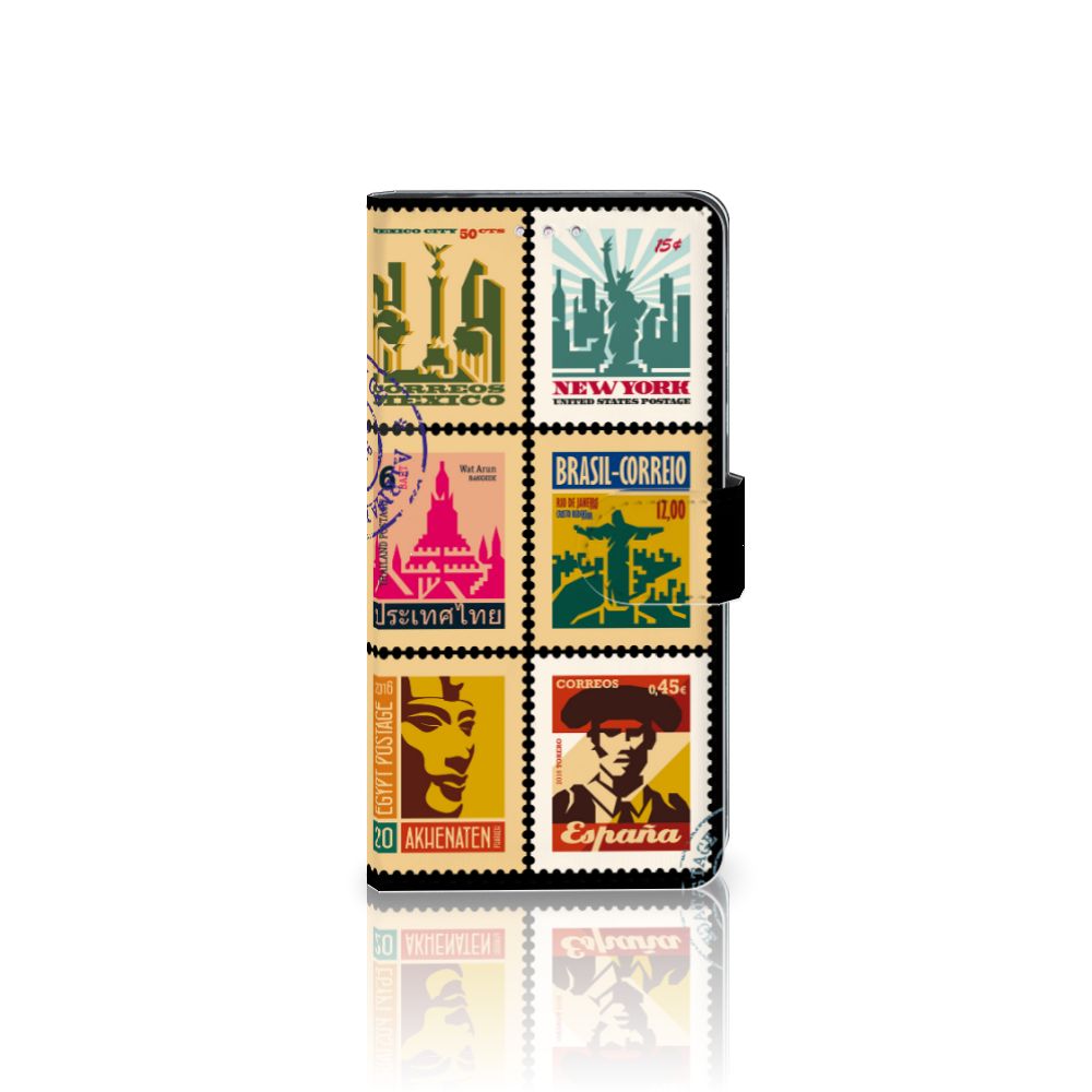 Huawei Y7 (2019) Flip Cover Postzegels