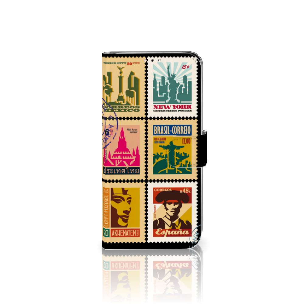 Huawei Y6 (2019) Flip Cover Postzegels