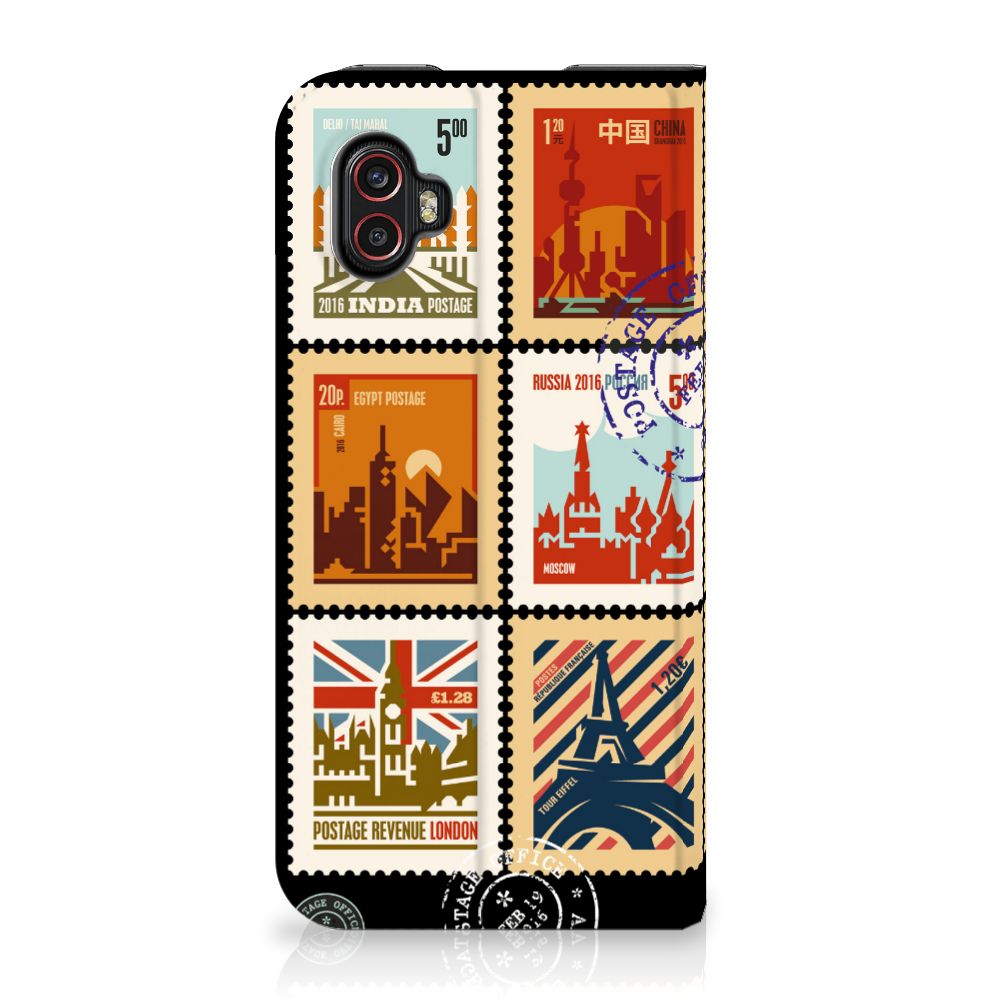 Samsung Galaxy Xcover 6 Pro Book Cover Postzegels