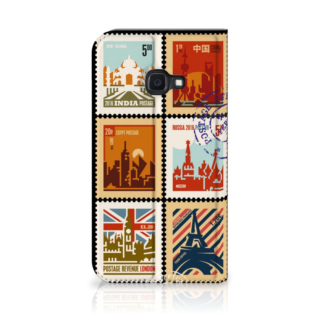 Samsung Galaxy Xcover 4s Book Cover Postzegels