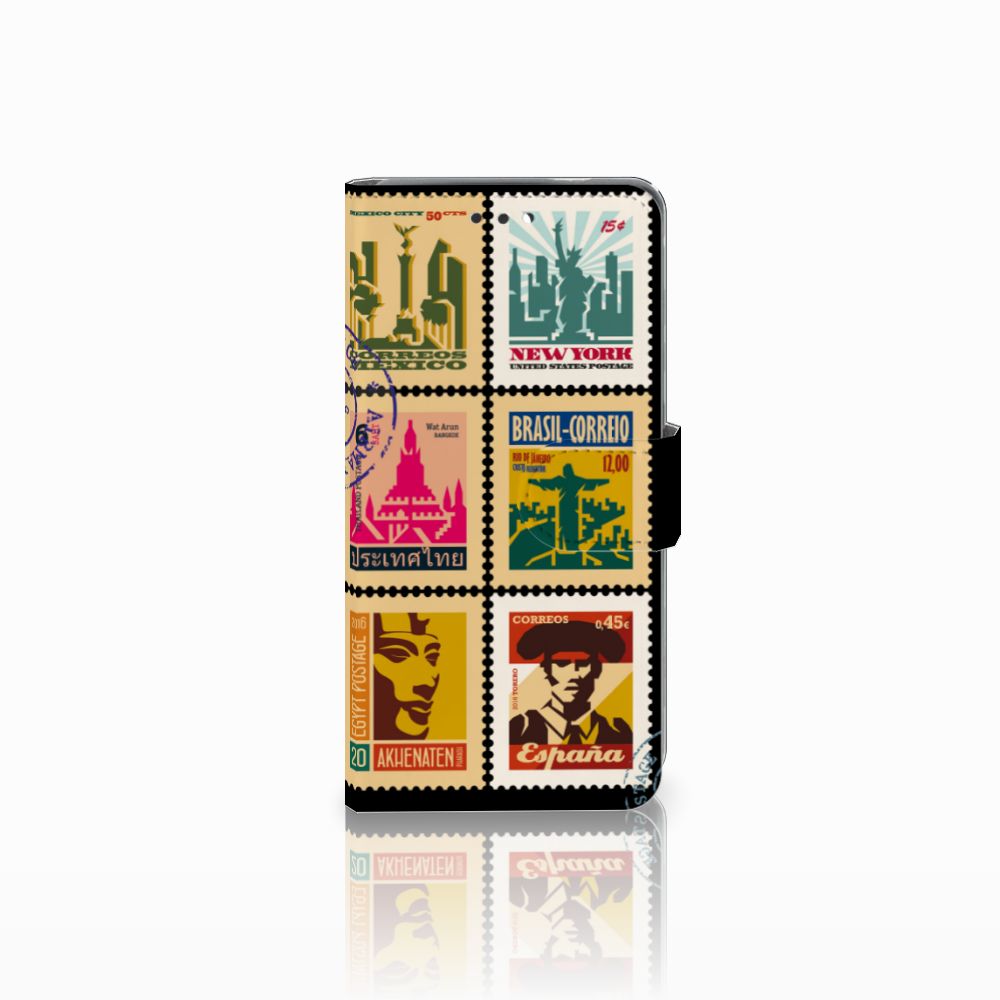 Nokia 3.1 (2018) Flip Cover Postzegels