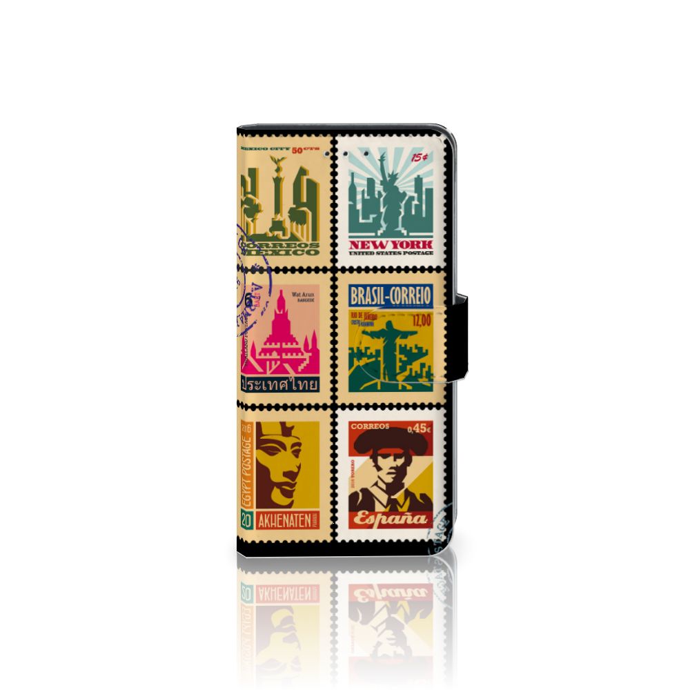 Huawei P20 Flip Cover Postzegels