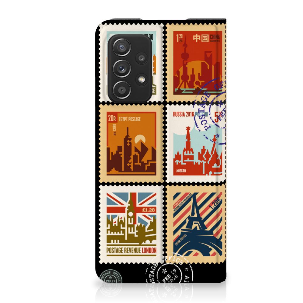 Samsung Galaxy A52 Book Cover Postzegels