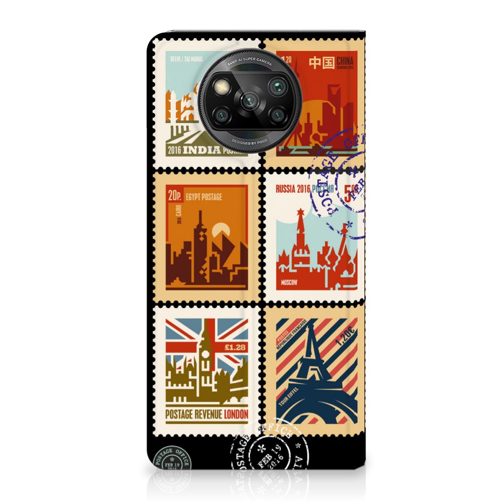 Xiaomi Poco X3 Pro | Poco X3 Book Cover Postzegels