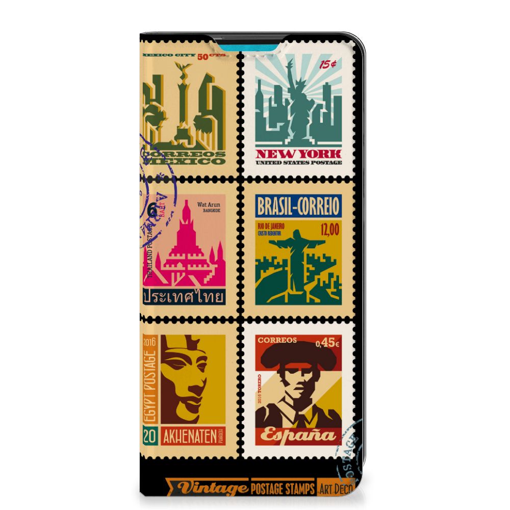 Samsung Galaxy A73 Book Cover Postzegels