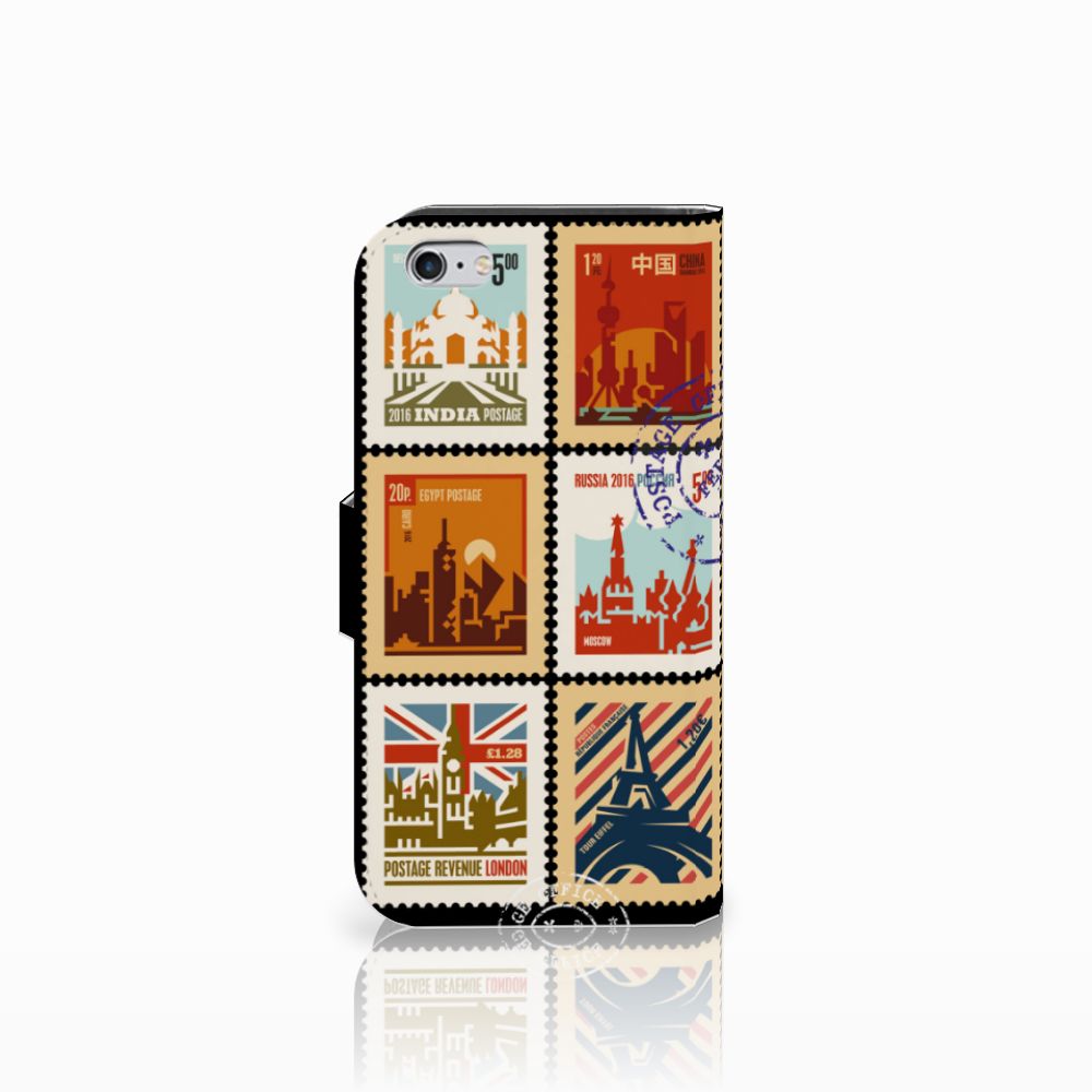 Apple iPhone 6 | 6s Flip Cover Postzegels