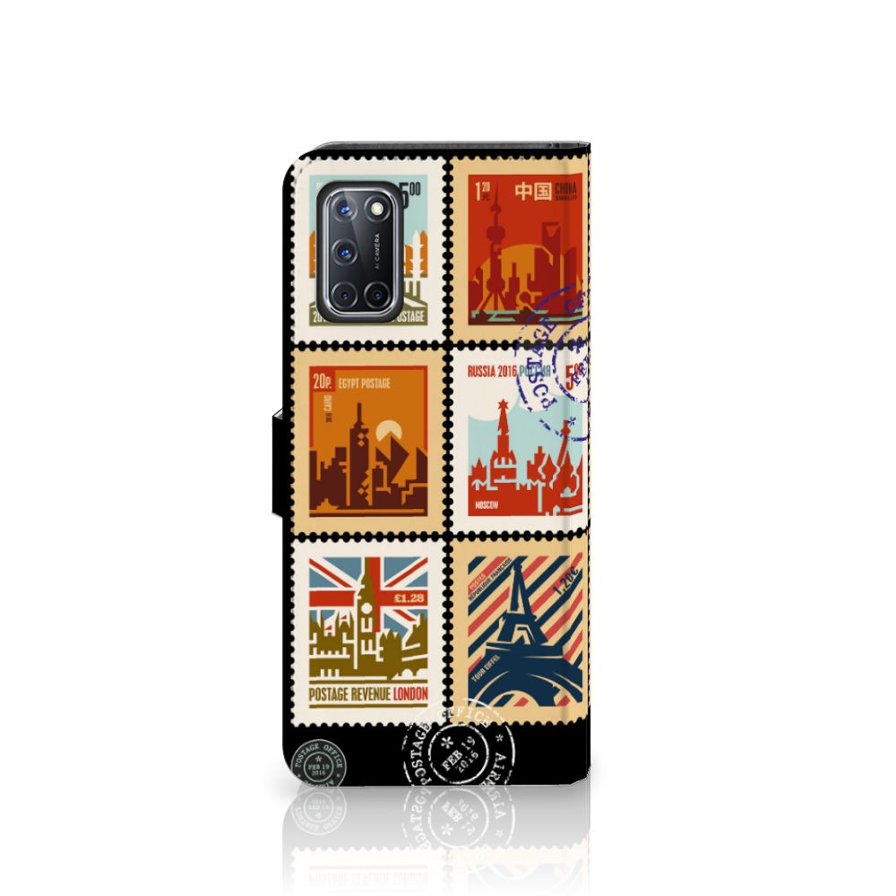OPPO A72 | OPPO A52 Flip Cover Postzegels