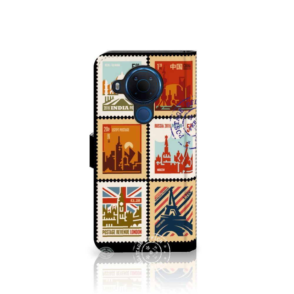 Nokia 5.4 Flip Cover Postzegels