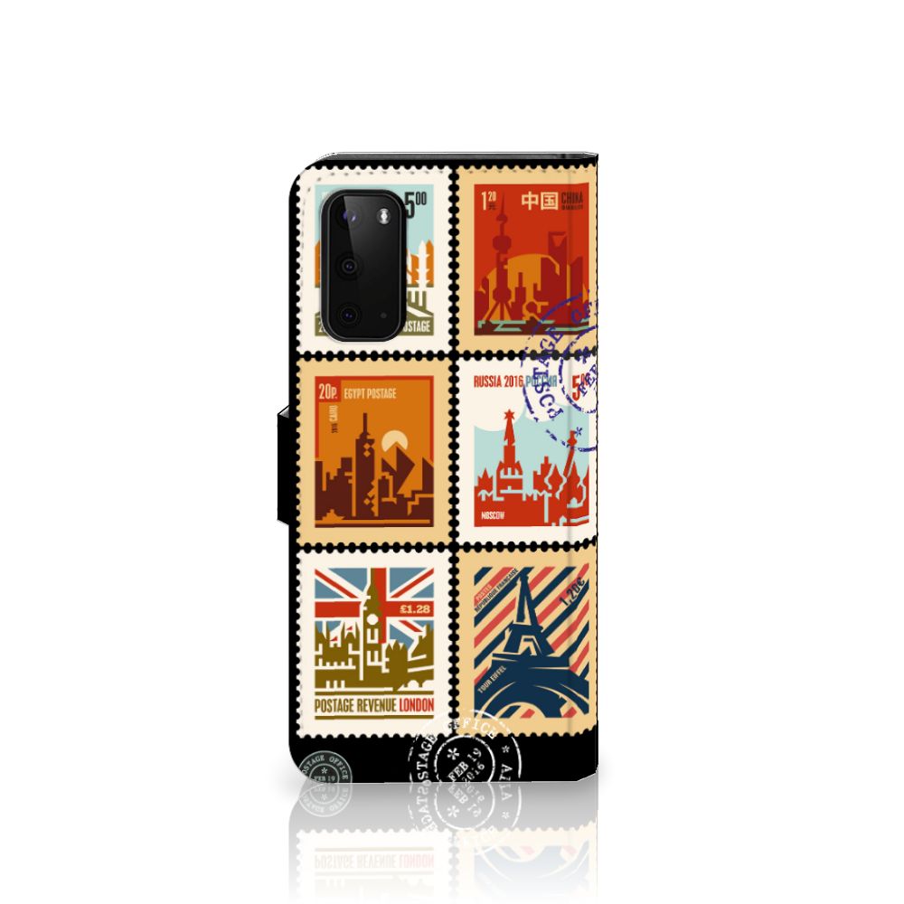 Samsung Galaxy S20 Flip Cover Postzegels