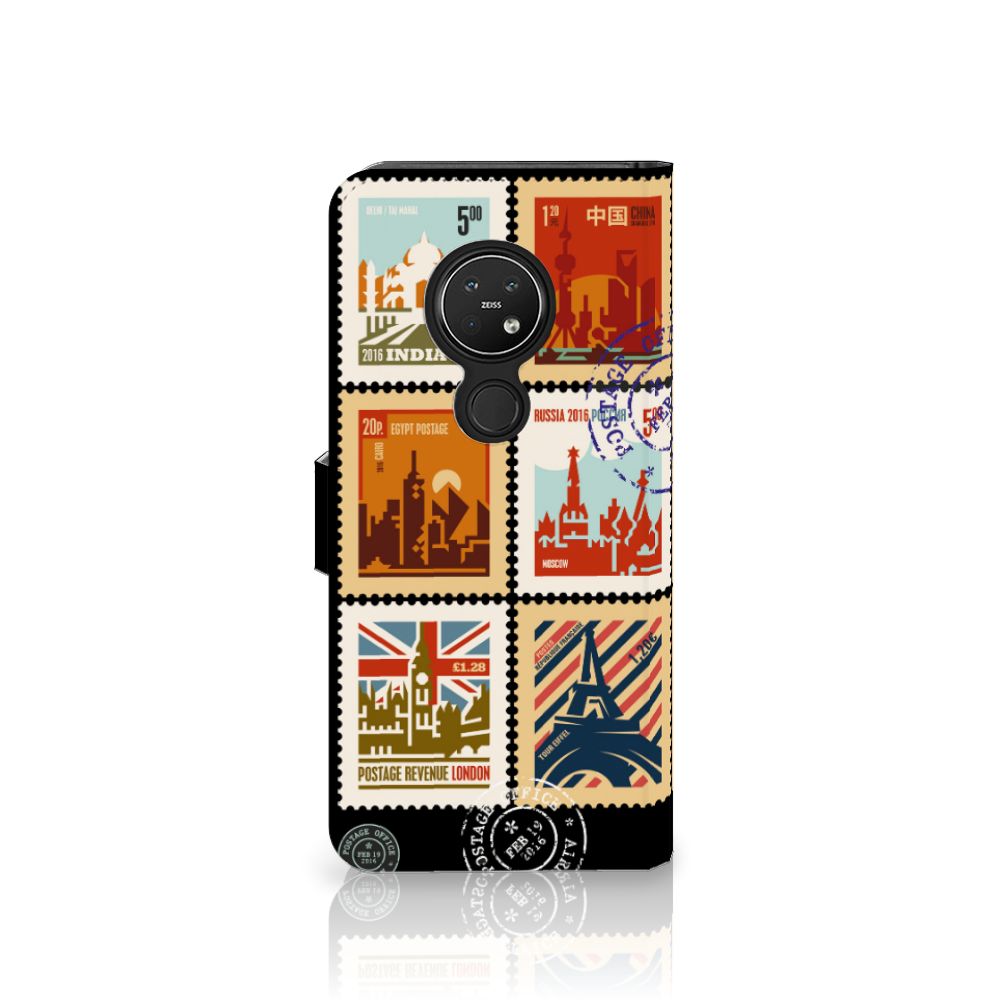 Nokia 7.2 | Nokia 6.2 Flip Cover Postzegels