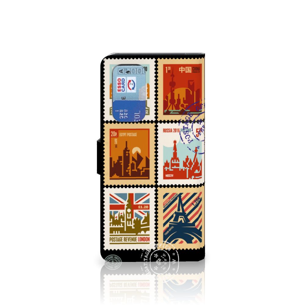 OnePlus 9 Pro Flip Cover Postzegels