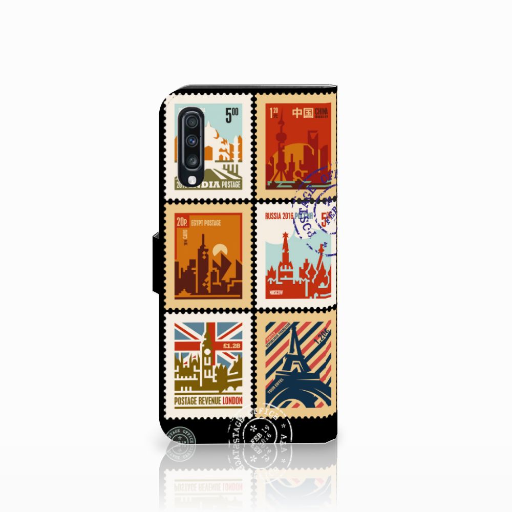 Samsung Galaxy A70 Flip Cover Postzegels